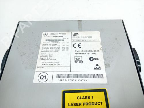 Radio MERCEDES-BENZ B-CLASS Sports Tourer (W245) B 180 CDI (245.207) | BP28107255E6 