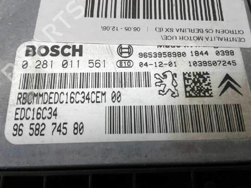 Engine control unit (ECU) CITROËN C5 II (RC_) | BP11285067M57 - Image 3