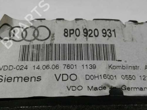 Instrument cluster AUDI A3 (8P1)  | BP10117851C47 