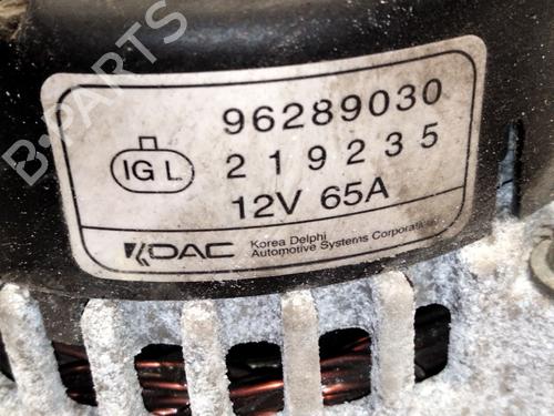 Alternator CHEVROLET MATIZ (M200, M250)  | BP26490933M7 