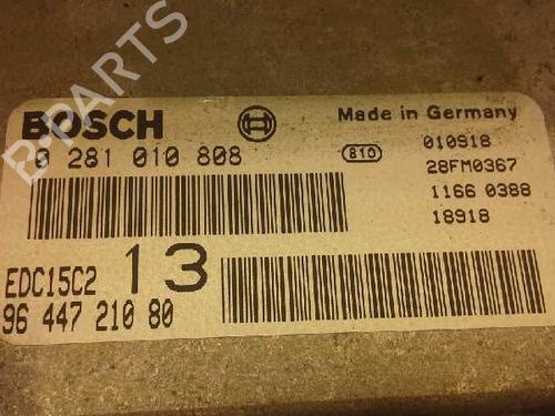 Engine control unit (ECU) CITROËN C5 I (DC_) 2.0 HDi (DCRHZB, DCRHZE) | BP918515M57