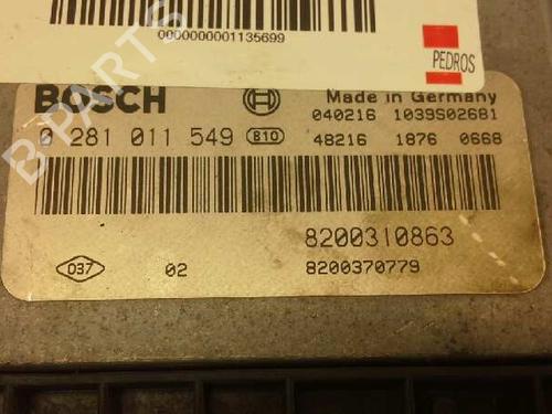 Engine control unit (ECU) RENAULT MEGANE II Estate (KM0/1_)  | BP150486M57 