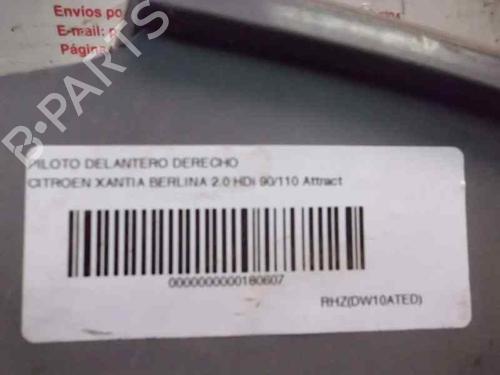 Right front indicator CITROËN XANTIA (X1_, X2_) 2.0 HDI 90 | BP608892C33 