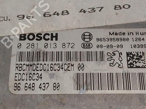 Engine control unit (ECU) CITROËN C4 I (LC_) 1.6 HDi | BP38517686M57 - Image 3