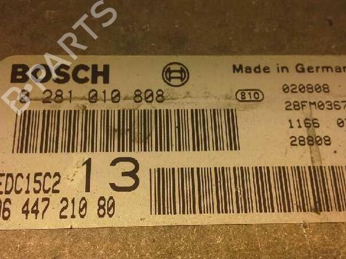 Engine control unit (ECU) CITROËN C5 I (DC_)  | BP1030686M57 