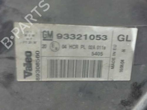 Højre forlygte OPEL MERIVA A MPV (X03)  | BP209807C29 