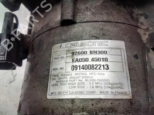 AC compressor NISSAN ALMERA II Hatchback (N16)  | BP17055954M34 