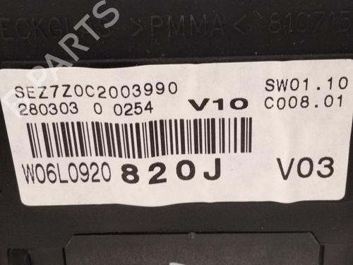 Instrument cluster SEAT CORDOBA (6L2) 1.9 TDI | BP27275390C47 