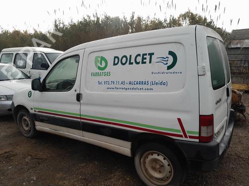 Used Parts CITROËN BERLINGO / BERLINGO FIRST MPV (MF_, GJK_, GFK_) 1.9 D (MFWJZ) (70 hp) 4392993