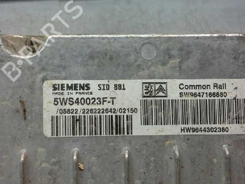 Engine control unit (ECU) CITROËN XSARA (N1) 2.0 HDi 90 | BP151044M57 