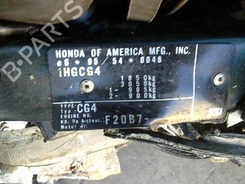 Injection rail HONDA ACCORD VI Coupe (CG)  | BP1621455M98 