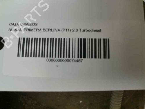 Gearbox NISSAN PRIMERA (P11)  | BP110372M3 