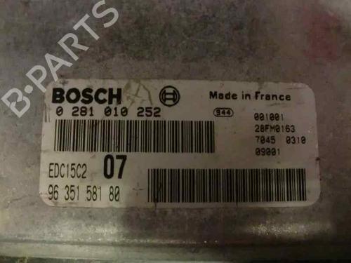 Engine control unit (ECU) CITROËN XANTIA (X1_, X2_) 2.0 HDI 109 | BP156649M57