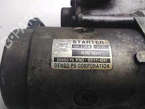 Starter HYUNDAI TERRACAN (HP) 2.9 CRDi | BP17056072M8 