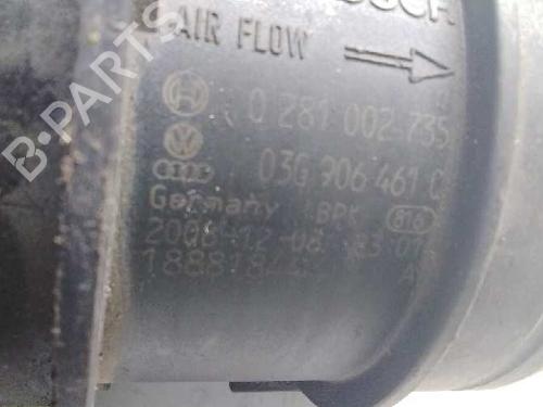 Mass air flow sensor VW GOLF VI (5K1)  | BP1620079M95 