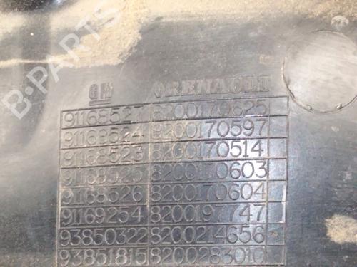 Front right exterior door handle OPEL VIVARO A Bus (X83) 2.0 CDTI (F7, J7, A07) | BP30160969C129