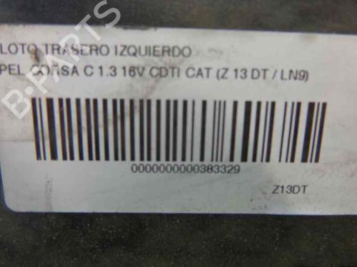 Left taillight OPEL CORSA C (X01) 1.3 CDTI (F08, F68) | BP135988C34 