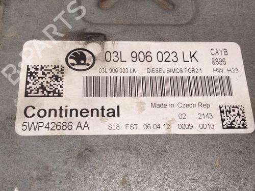 Engine control unit (ECU) SKODA ROOMSTER (5J7) 1.6 TDI | BP26411256M57 - Image 3