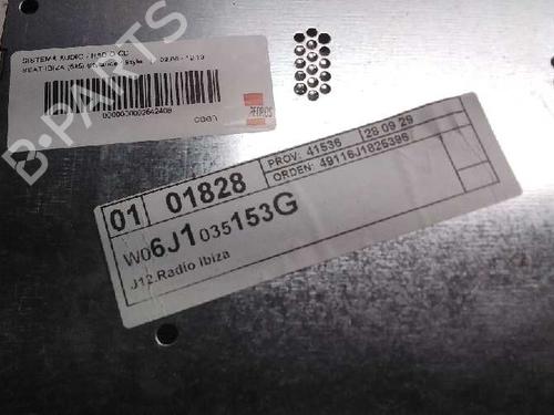 Radio SEAT IBIZA IV (6J5, 6P1)  | BP10002955E6 