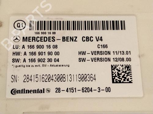 Electronic module MERCEDES-BENZ M-CLASS (W166) ML 250 CDI / BlueTEC 4-matic (166.004, 166.003) | BP22720262M83 