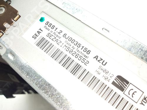 Radio SEAT IBIZA IV (6J5, 6P1) 1.6 TDI | BP18957396E6 