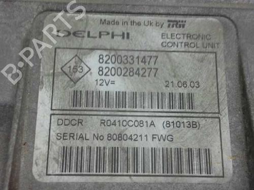 Engine control unit (ECU) RENAULT CLIO II (BB_, CB_)  | BP151238M57 