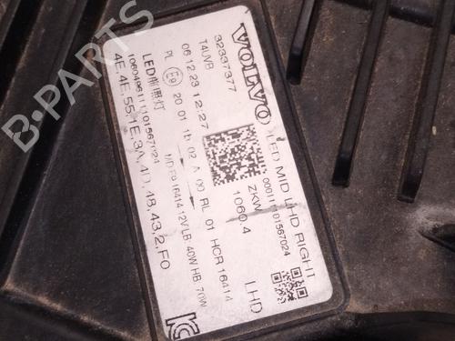 Right headlight VOLVO XC60 II (246) B4 Mild-Hybrid | BP30361530C29