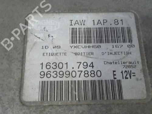 Engine control unit (ECU) PEUGEOT 206 Hatchback (2A/C) 1.4 i | BP609555M57 