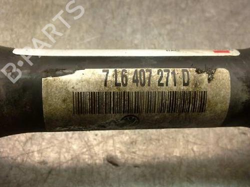 Left front driveshaft VW TOUAREG (7LA, 7L6, 7L7) 2.5 R5 TDI | BP743057M38 
