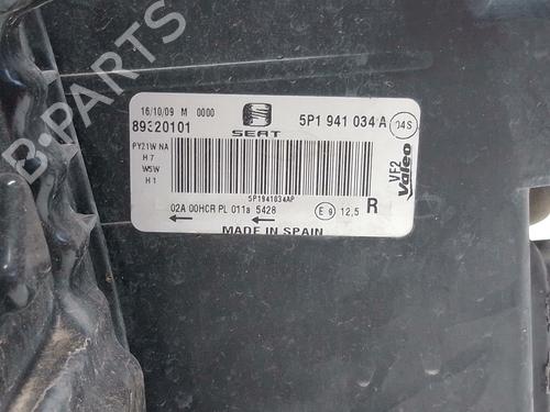 Right headlight SEAT LEON (1P1) 1.4 16V | BP35791358C29 - Image 3