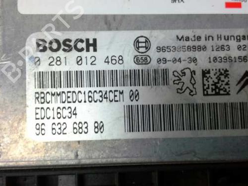 Engine control unit (ECU) CITROËN XSARA PICASSO (N68) 1.6 HDi | BP150909M57 