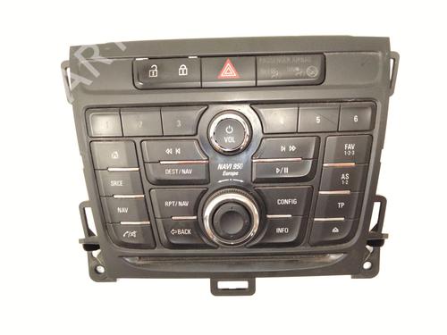 Used Radio OPEL ZAFIRA TOURER C (P12) 2.0 BiTurbo CDTI (75) (194 hp) 27517292