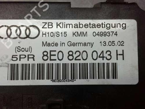 Climate control AUDI A4 B6 (8E2)  | BP610310I5 
