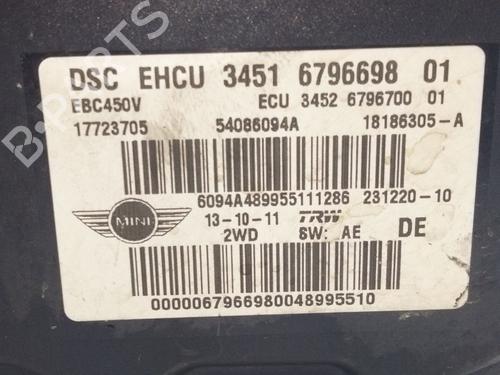 ABS pump MINI MINI COUNTRYMAN (R60) Cooper D | BP17493947M43 