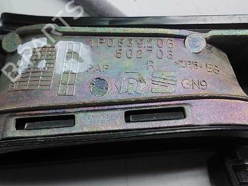 Rear right exterior door handle SEAT LEON (1P1) 1.9 TDI | BP13754455C130 