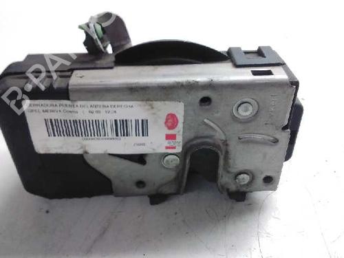 Used Front right lock OPEL MERIVA A MPV (X03) [2003-2010]  3185016
