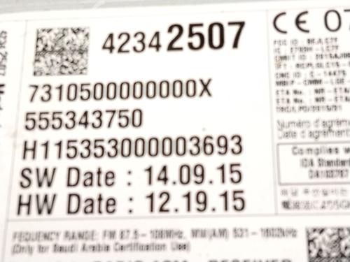 Radio OPEL CORSA E (X15) | BP32325954E6