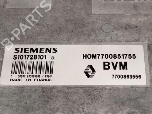 Engine control unit (ECU) RENAULT 19 II (B/C53_) 1.8 (B/C53Y) | BP29568550M57