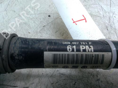 Left front driveshaft VW PASSAT B6 (3C2) 2.0 TDI 16V 4motion | BP32259038M38