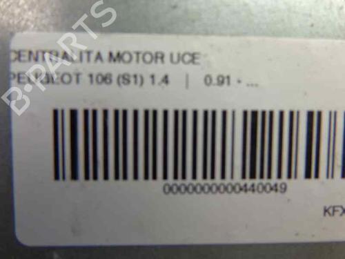 Engine control unit (ECU) PEUGEOT 106 I (1A, 1C)  | BP151712M57 