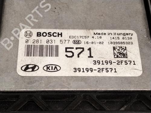 Engine control unit (ECU) HYUNDAI TUCSON (TL, TLE) 2.0 CRDi | BP22738047M57 