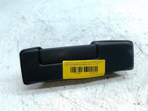 Højre bagtil udvendigt håndtag DACIA DOKKER MPV (KE_) 1.6 (102 hp) 31595658