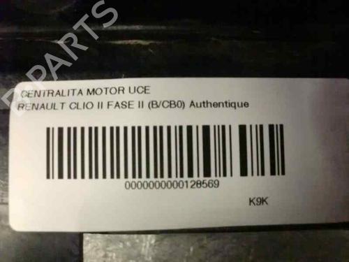 Engine control unit (ECU) RENAULT CLIO II (BB_, CB_)  | BP1448001M57 