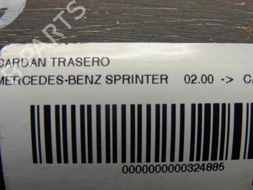 Driveshaft MERCEDES-BENZ SPRINTER 3-t Van (B903)  | BP9444906M37 