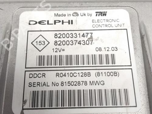 Engine control unit (ECU) RENAULT CLIO II (BB_, CB_) 1.5 dCi (B/CB07) | BP30148010M57