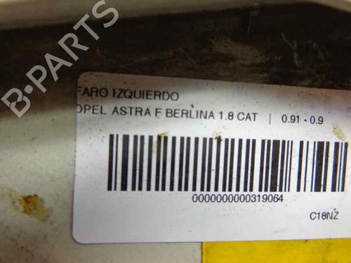 Left headlight OPEL ASTRA F Hatchback (T92) 1.8 i (F08, M08, F68, M68) | BP212054C28 