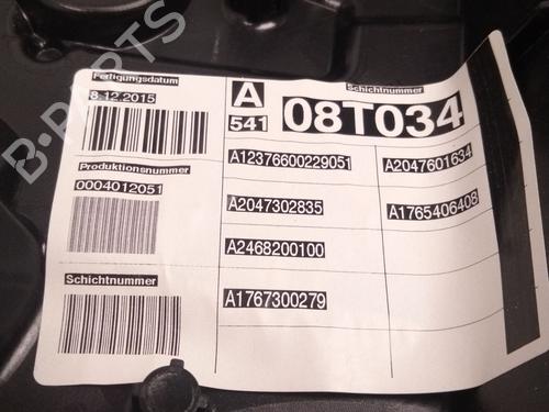 Rudehejsemekanisme Højre bagtil MERCEDES-BENZ A-CLASS (W176) A 180 CDI / d (176.012) | BP30354711C25 