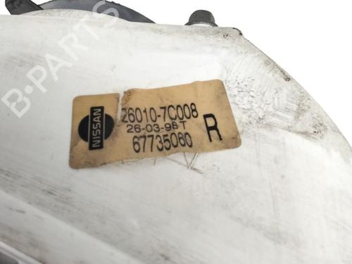 Right headlight NISSAN VANETTE CARGO Van (HC 23) 1.6 i | BP29570410C29 