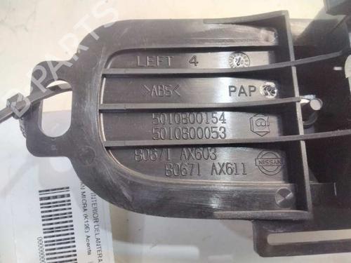 Front left interior door handle NISSAN MICRA III (K12)  | BP9449771I13 