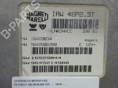 Engine control unit (ECU) PEUGEOT 206 Hatchback (2A/C)  | BP151800M57 
